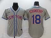 Mets 48 Jacob deGrom Gray 2020 Nike Cool Base Jersey,baseball caps,new era cap wholesale,wholesale hats